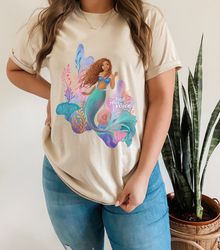 Women Little Mermaid Shirt, Princess Ariel Shirts, Disney Shirts