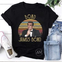 Bond James Bond Vintage T-Shirt, Dr. No Shirt, Dr. No Movies Shirt, For Bond James Bond Lover Shirt, Action Movies Shirt