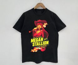 Vintage Megan Stallion Shirt, Megan Anime Cool Bla