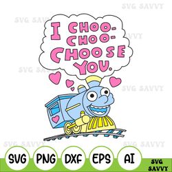The Simpsons I Choo Choo Choose You SVG PNG EPS DXF – Happy Valentines Day Cricut File Silhouette Art