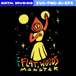 Flatwoods Monster Horror Svg, Flatwoods Monster Svg, Halloween Svg, Png Dxf Eps File
