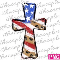 Fourth of july sublimation, 4th of July png, cross sublimation, USA flag printable, digital print, USA clipart, Patrioti