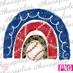 Rainbow Baseball png, Baseball Sublimation Design, Baseball Clipart, Baseball digital file , Baseball printable, sport t