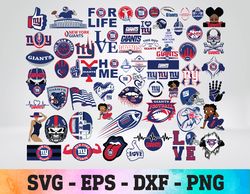 New York Giants logo, bundle logo, svg, png, eps, dxf 2