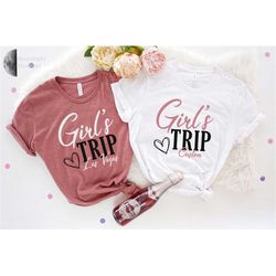 Custom Girls Trip Shirt, Country Girl's Trip, Group Shirts, Custom T-Shirt, Tour T-Shirt