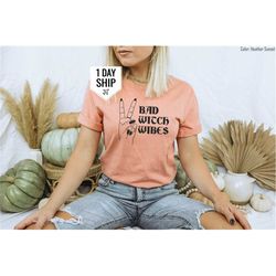 Bad Witch Halloween Shirt, Witch Halloween T-Shirt, Funny Halloween Shirt, Halloween T-Shirt, Halloween Party Shirt, Cut