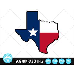 Texas Map Flag SVG Files | Texas State Map and Flag Cut Files | Texas Vector Files | Texas Shape Vector | Texas Clip Art