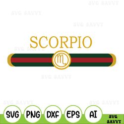 Scorpio Zodiac Sign Svg Dxf Eps Png AI Instant Download