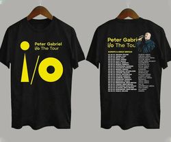 Peter Gabriel I o The Europe Tour 2023 T-Shirt, Pe