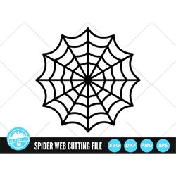 Large Spiderweb SVG Files | Spider Web Cut Files | Halloween SVG Vector Files | Spider SVG Vector | Cobweb Clip Art