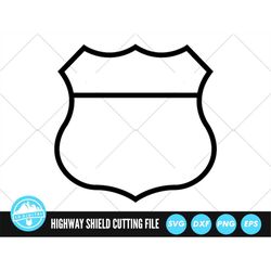 Highway Shield SVG Files | Route Marker Cut Files | Highway Shield Vector Files | Route Marker Vector | Highway Shield C