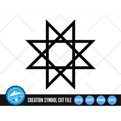 Creation Symbol SVG Files | Alchemy Symbol SVG Cut Files | Sacred Geometry SVG Vector Files | Geometric Vector