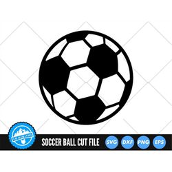 Soccer Ball SVG Files | Football Cut Files | Soccer Ball Vector Files | Layered Soccer Ball Vector | Soccer Ball Clip Ar