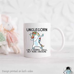 Uncle Mug, Unclecorn Mug, Uncle Gift, Unicorn Uncle Mug, Uncle Coffee Mug, Gift for Uncle, New Uncle, Uncle Unicorn, Fun