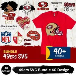 49ers SVG Bundle 40 Designs PNG, SVG, EPS, SVG