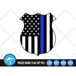 Police Badge SVG | Police SVG | Police Shield | Police Officer Badge | Cop Shield | Police Flag | Svg | Png | Dxf | AI |