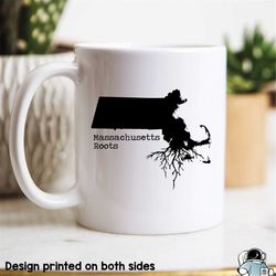 Massachusetts Mug, Massachusetts Gift, Massachusetts Map, Massachusetts Coffee Mug, MA State Mug, Massachusetts State Ro