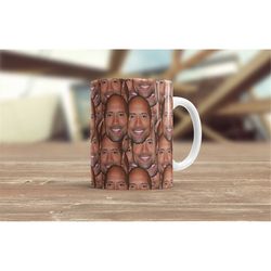 Dwayne Johnson Coffee Cup | Dwayne Johnson Tea Mug | 11oz & 15oz Coffee Mug