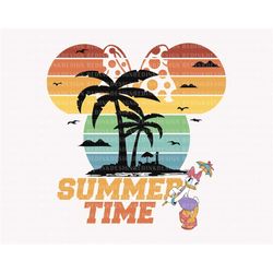Summer Time Svg, Family Vacation Svg, Mouse Head Svg, Summer Trip Svg, Summer Vibes Svg, Colorful Vacay Mode Svg, Family