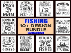 Fishing SVG T Shirt Design Bundle, SVG 2