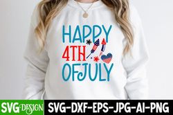 Happy 4th of July SVG Design