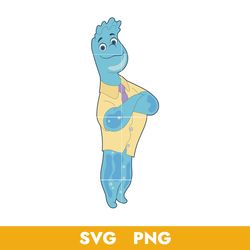 Wade Svg, Elemental Characters Svg, Elemental Svg, Disney Pixars Elemental Svg, Png, 04072313