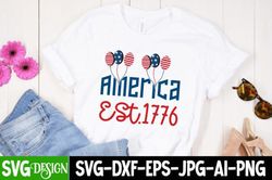 America Est.1776 SVG Design