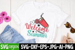 Welcome Summer SVG Design