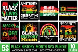 Black History Month SVG Bundle