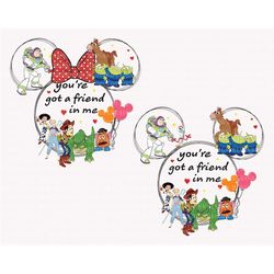 You've Got A Friend In Me Png, Friends Vacation Png, Magical Kingdom Png, Vacay Mode Png, Friend Shirt Png, Friendship P
