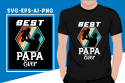 Best Papa Ever Fathers Day Funny Husband