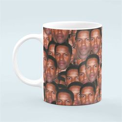 Denzel Washington Coffee Cup | Denzel Washington Lover Tea Mug | 11oz & 15oz Coffee Mug