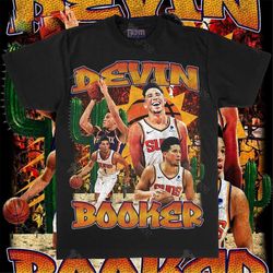 Devin Booker Shirt, Basketball shirt, Classic 90s Graphic Tee, Unisex, Vintage Bootleg, Gift, Retro