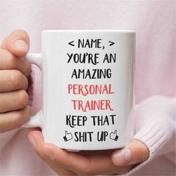 Personalized Gift For Personal Trainer, Personal Trainer Gift, Personal Trainer Mug, Gift For Personal Trainer, Personal