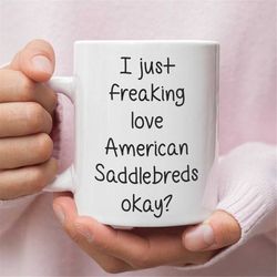 American Saddlebred Lover Mug, Funny American Saddlebred Mug, Gift for Teacher, Funny Mug, Gift for American Saddlebred