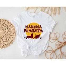 Hakuna Matata Shirt, Animal Kingdom Shirt, Disney Custom Shirt, Disney Trip Shirts, Disney Vacation Shirts, Disney Famil