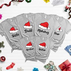 Family Photoshoot Shirts,Personalized Christmas Gift,Christmas Gifts, Matching Christmas Shirts For Family, Christmas Tr