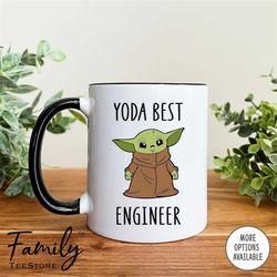 Yoda Best Engineer  Yoda Mug  Yoda Engineer Mug  Funny Engineer  Gift
