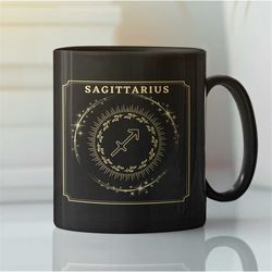 Sagittarius Cup, Sagittarius Mug, Zodiac Sagittarius Mug, Horoscope Mug, Leo Constellation Mug