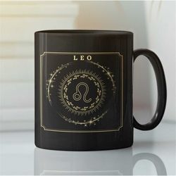Leo Mug, Zodiac Leo Mug, Horoscope Mug, Leo Constellation Mug