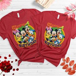 Disney Birthday Shirt, Disney Shirt, Birthday Squad Shirts, Family Birthday Shirts, Matching Birthday Shirt, Disneyland