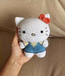 Crochet  Patterns  Toys Hello Kitty amigurumi Downloadable PDF, English, Spanish