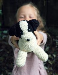 Crochet  Patterns  Toys Tip the Border Collie Downloadable PDF, English