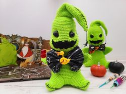 Crochet  Patterns  Toys Green Ghost Downloadable PDF, English