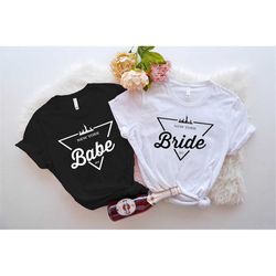 New York Bride Babe T-Shirt, NYC Bachelorette Party Matching Shirt, New York Wedding Party Tee, Bride In The City, Brida