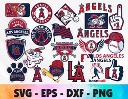 Los Angeles Angels bundle logo, svg, png, eps, dxf 2