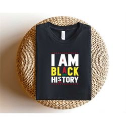 I am A Black WOMAN Shirt, Black History Month Shirt, Black Lives Matter Shirt, Black History Month, BLM Shirt, Black Men