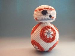 Crochet  Patterns  Toys BB8, Star Wars Downloadable PDF, English