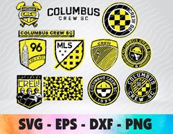Columbus Crew  logo, bundle logo, svg, png, eps, dxf