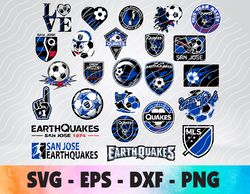 San Jose Earthquakes  logo, bundle logo, svg, png, eps, dxf